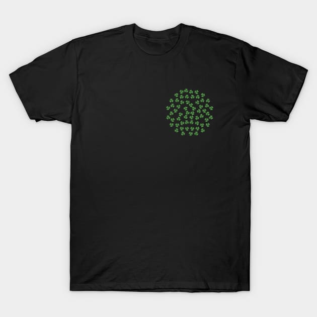 Shamrocks Small Ball T-Shirt by ellenhenryart